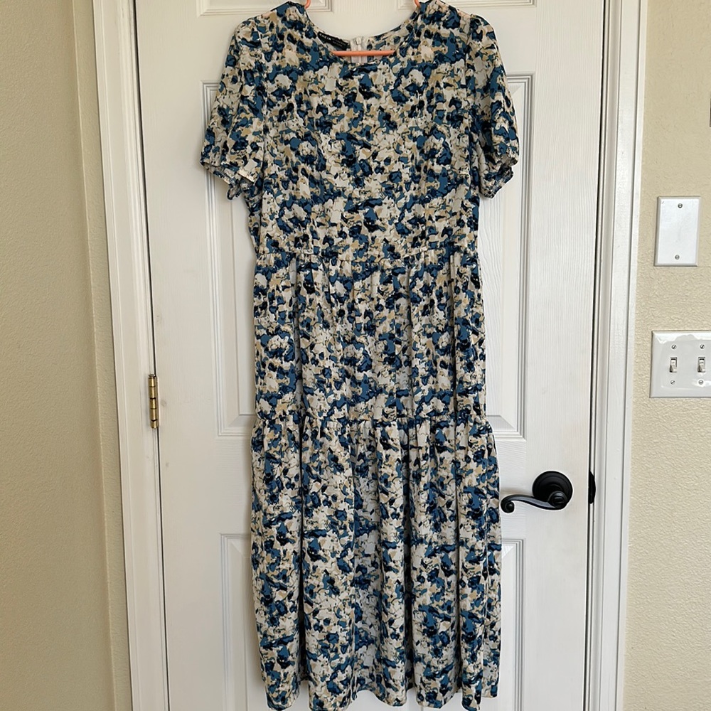 SHEIN long floral dress